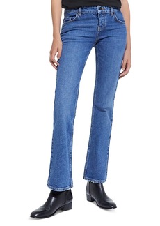 The Kooples Low Rise Bootcut Jeans in Blue