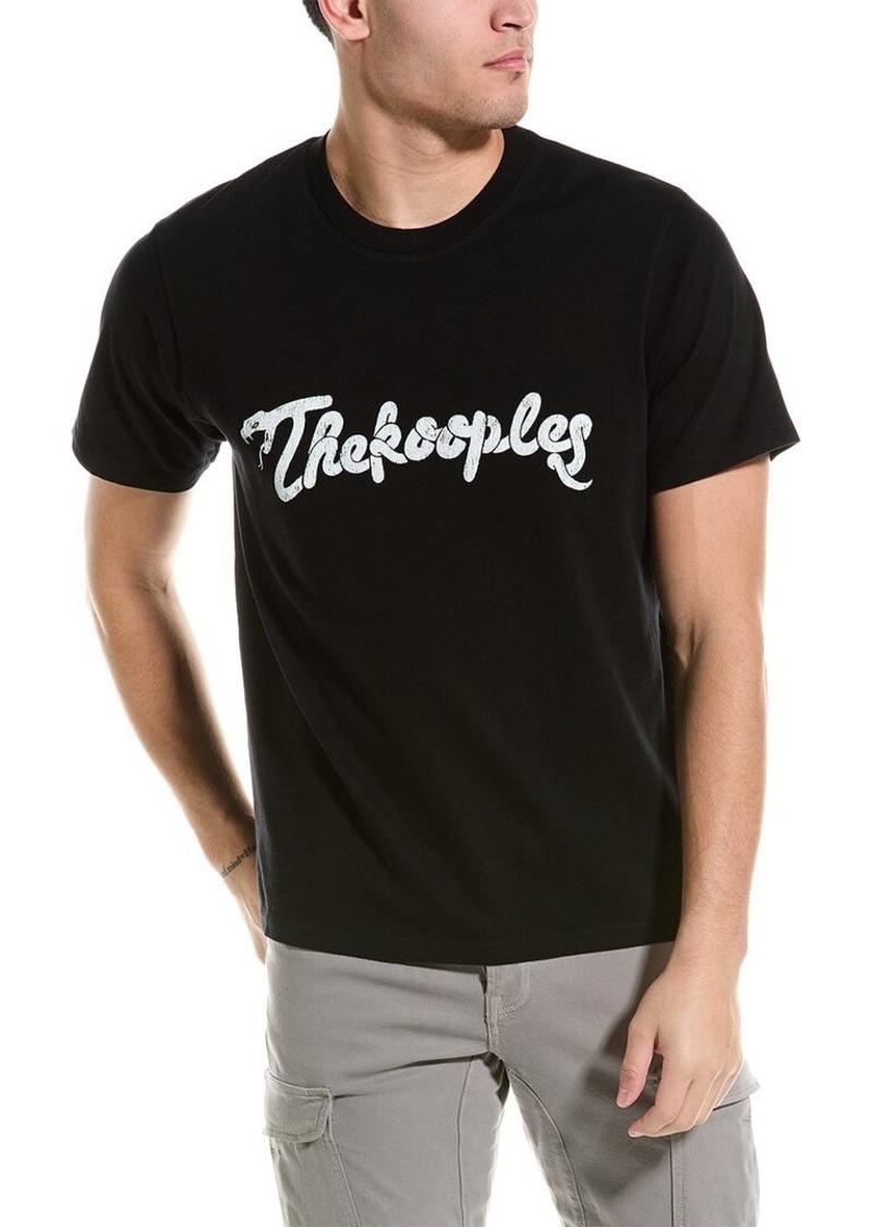 The Kooples mens Graphic T-Shirt, S, Black