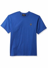 The Kooples Short Sleeve Classic T-Shirt with Happy Skull Badge