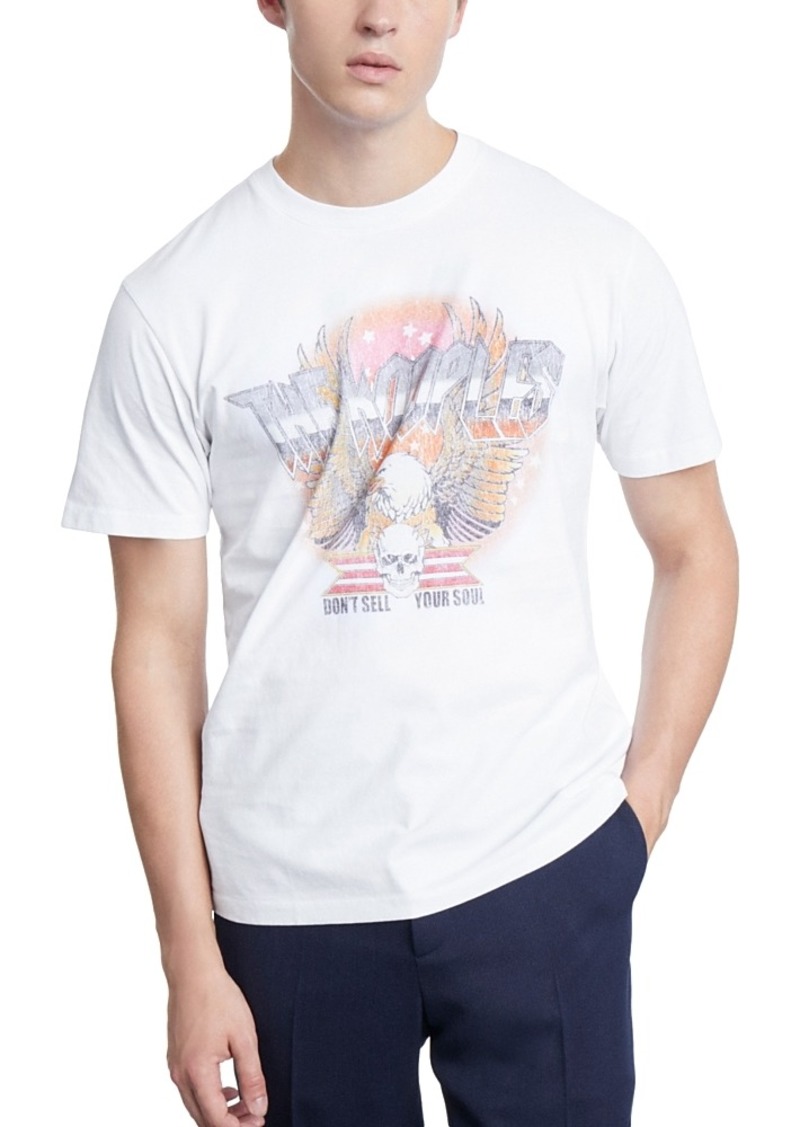 The Kooples Short Sleeve Graphic Crewneck Tee