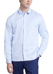The Kooples Smart Twill Long Sleeve Button Front Shirt