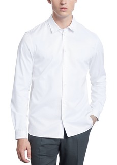 The Kooples Smart Twill Long Sleeve Button Front Shirt