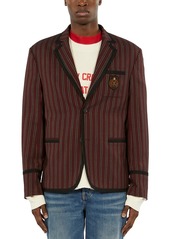 The Kooples Striped Two Button Jacket