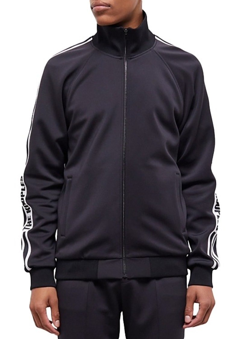 The Kooples Technical Zip Front Fleece Jacket