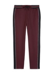 The Kooples Two-Tone Straight Fit Jogger Pants