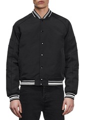 The Kooples Snap Front Varsity Jacket