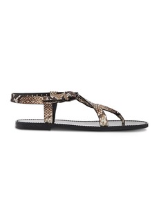 The Kooples Women's Leather Thong Sandals