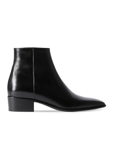 The Kooples Women's Pointed Toe Mid Heel Ankle Boots
