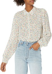 The Kooples Women's Women's Button-Down Shirt in a Confetti Print Shirt