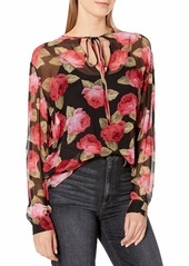 The Kooples Women's Light Blouse in a Floral Print