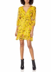 The Kooples Women's Short Button-Down Dress in a Floral Print