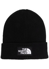 The North Face Box logo-patch ribbed beanie