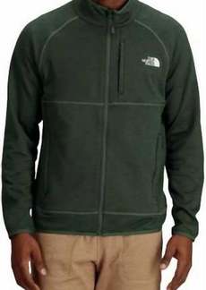 The North Face Canyonlands Full Zip Sweatshirt In Pine Needle Heather