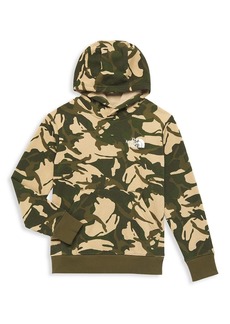 The North Face Little Boy's & Boy's Camouflage Print Fleece Hoodie