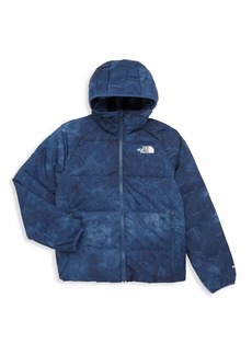 The North Face Little Boy's & Boy's Printed Reversible North Down Hooded Jacket