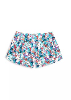 The North Face Little Girl's & Girl's Amphibious Floral Knit Shorts