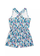 The North Face Little Girl's & Girl's Amphibious Floral Romper