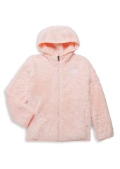 The North Face Little Girl's & Girl's Faux Fur Hoodie