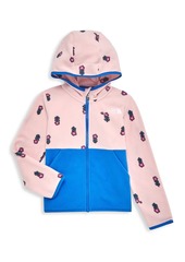 The North Face Little Girl's Glacier Floral Zip Hoodie