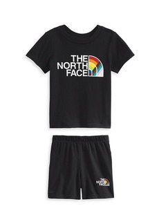 The North Face Little Kid's 2-Piece Printed Pride Top & Bottom Summer Set