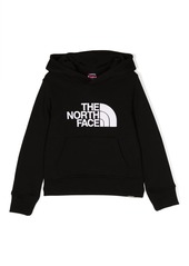 The North Face logo-embroidered long-sleeved hoodie