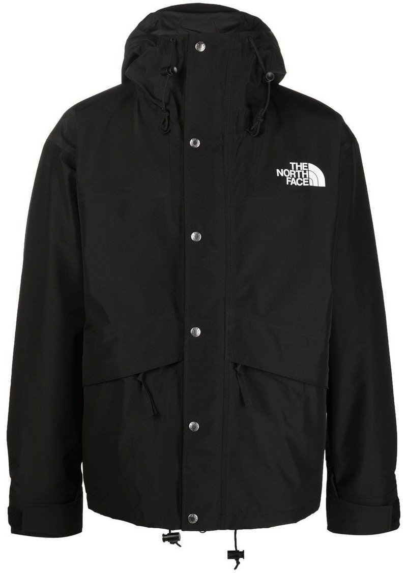 The North Face logo-embroidered windbreaker
