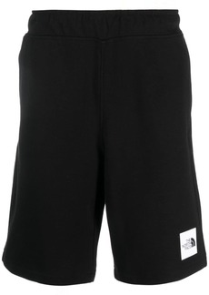 The North Face logo-patch cotton track shorts
