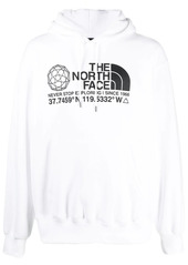 The North Face logo-print drawstring hoodie