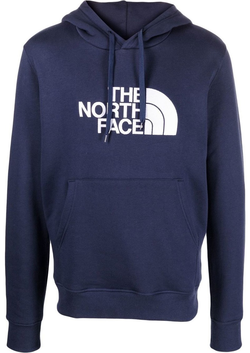 The North Face logo-print long-sleeve hoodie