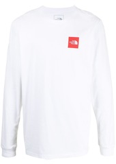 The North Face logo-print long-sleeved T-shirt