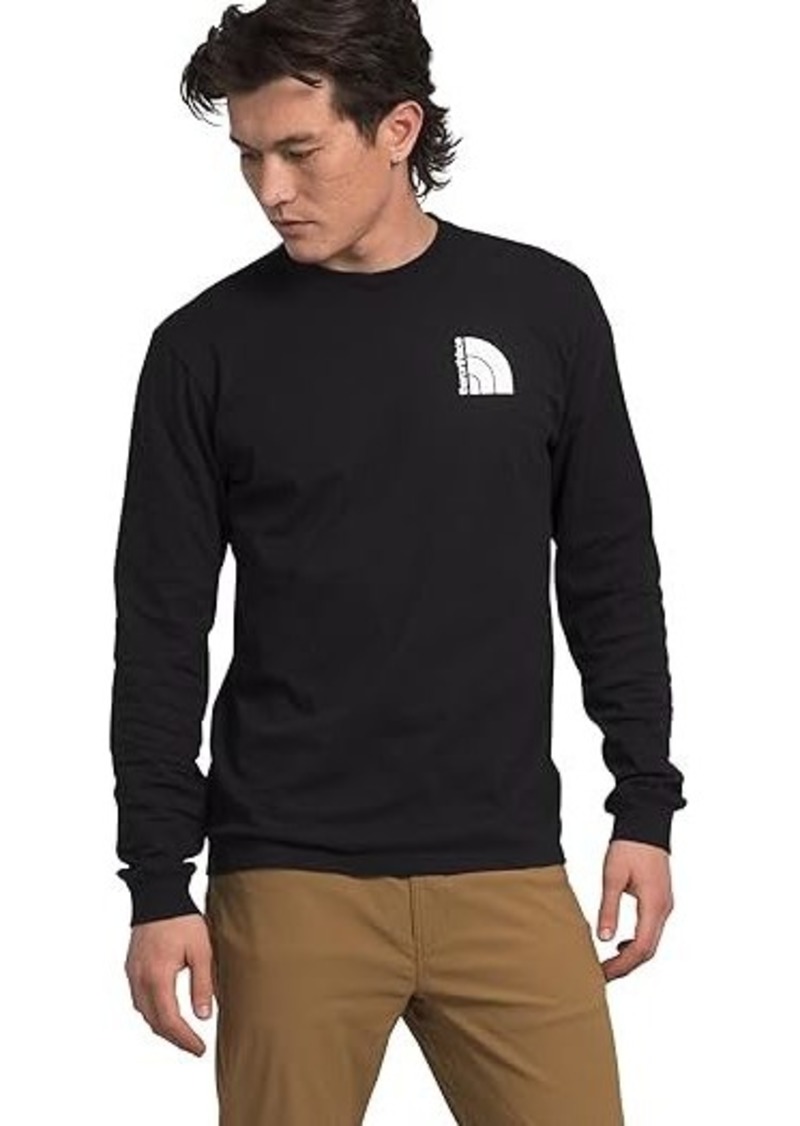 The North Face Long Sleeve Jumbo Half Dome Tee