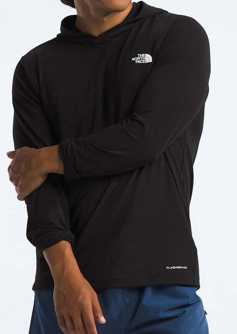 The North Face Men'S Adventure Sun Hoodie Top In Black