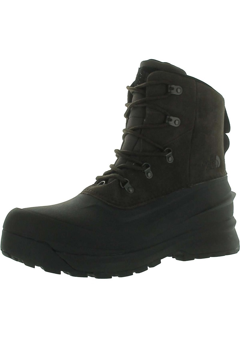 The North Face Mens Leather Insulated Winter & Snow Boots