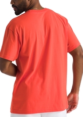 The North Face Men's Short Sleeve Evolution Box Fit Tee - Crimson Orange