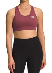 The North Face Midline Sports Bra In Wild Ginger
