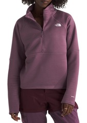 The North Face North Face Women's Vertical Thermal 1/4 Zip Pullover Fleece, XS, Gray