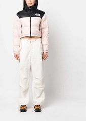 The North Face Nuptse cropped puffer jacket