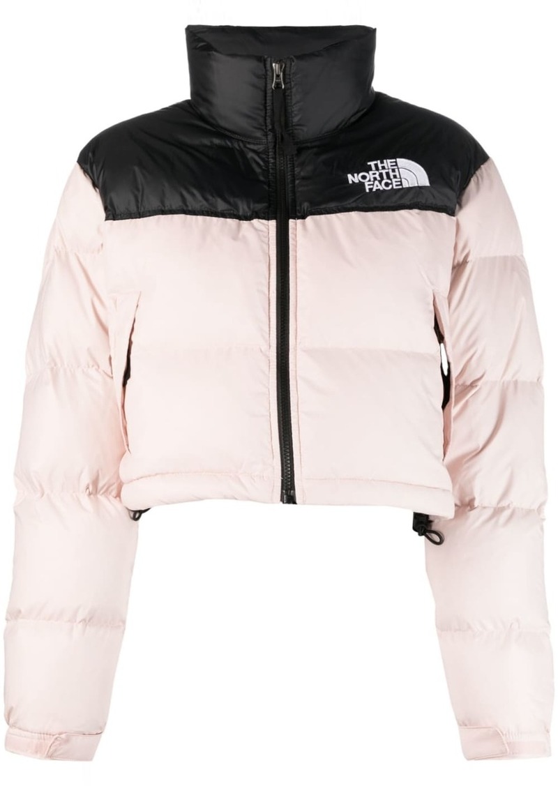 The North Face Nuptse cropped puffer jacket