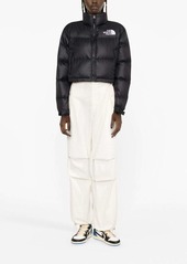 The North Face Nuptse padded cropped jacket