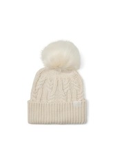 The North Face Oh Mega Faux Fur Pom Beanie