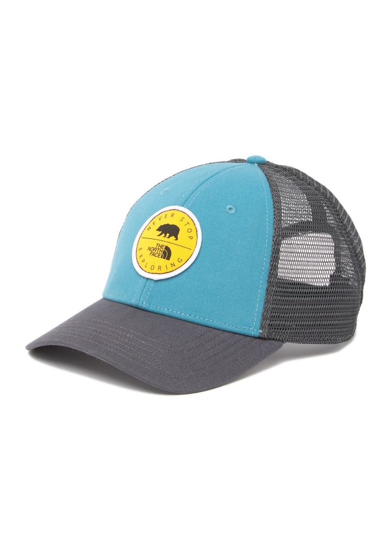 the north face patches trucker hat