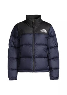 The North Face Retro Nuptse Colorblocked Down Jacket