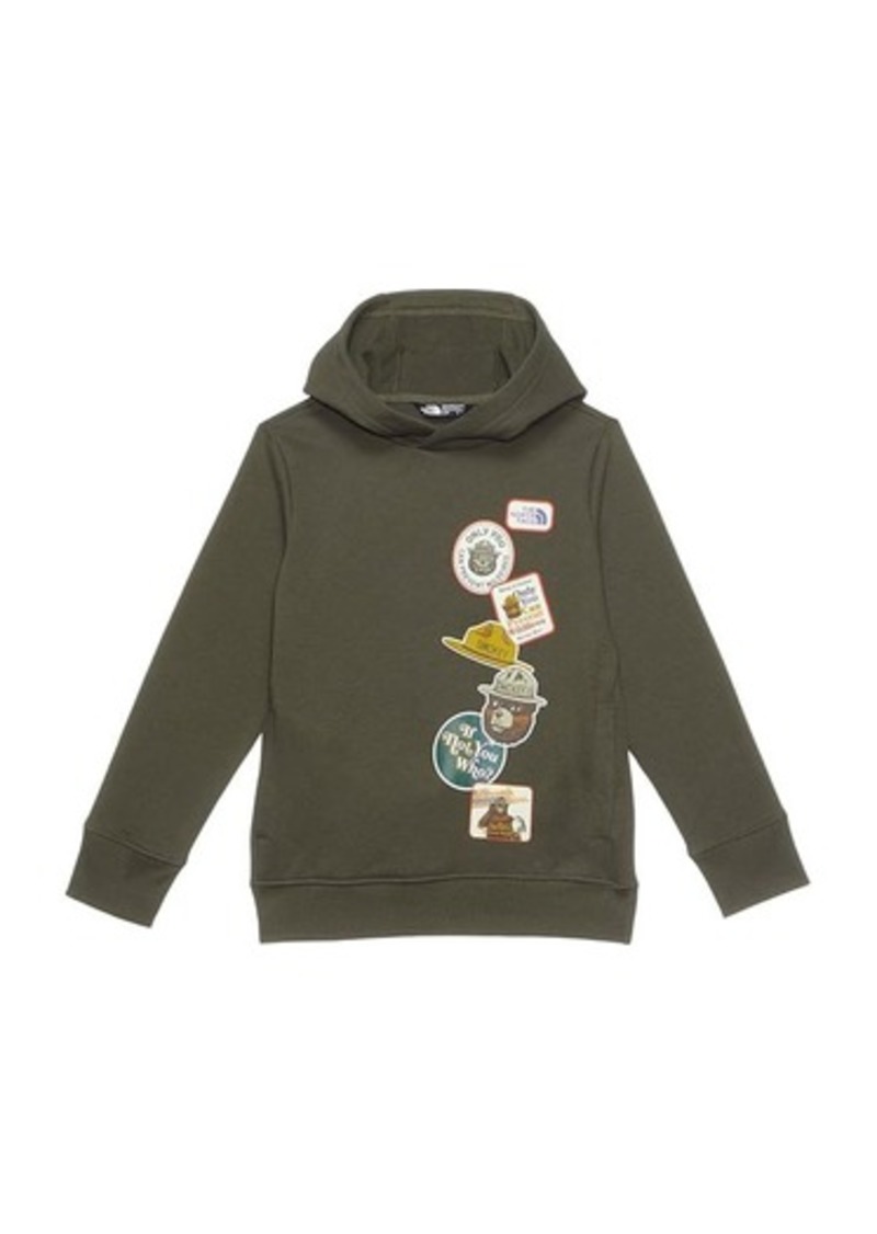 The North Face Teen Smokey Camp Fleece Pullover Hoodie (Little Kid/Big Kid)