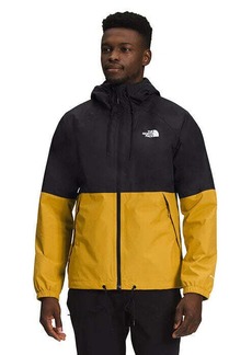 The North Face Antora NF0A7QF3UJF Men's Black Yellow Full Zip Rain Hoodie NCL574