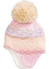 The North Face Baby Fair Isle Earflap Beanie, Boys', 6M, Cameo Pink/Multi/Color