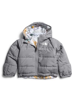 The North Face Baby Reversible Perrito Hooded Jacket, Boys', 6M, Gray