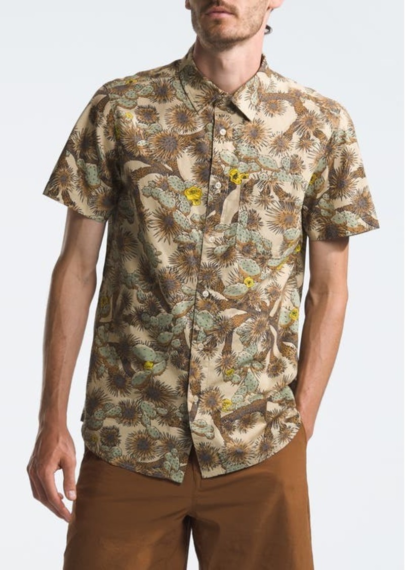 The North Face Baytrail Pattern Short Sleeve Button-Up Shirt