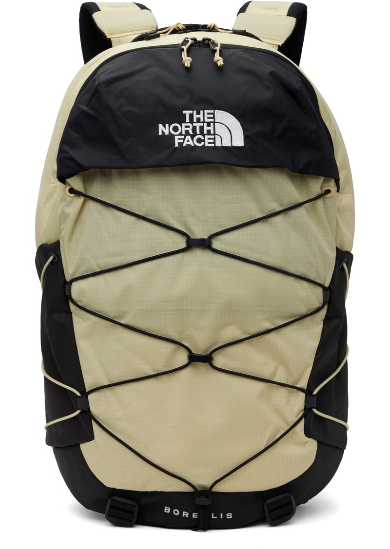 The North Face Beige Borealis Backpack