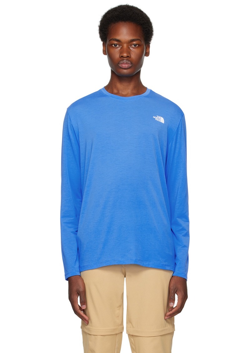 The North Face Blue Wander Long Sleeve T-Shirt