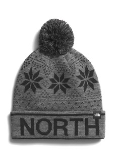 The North Face Boys and Girls Ski Tuke Hat - Tnf Medium Grey Heather